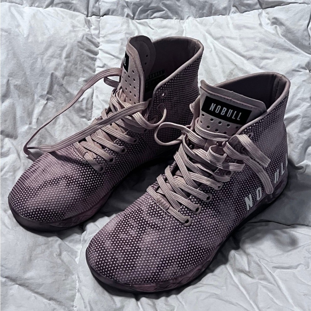 NOBULL women’s Lavender High-Top Sneakers